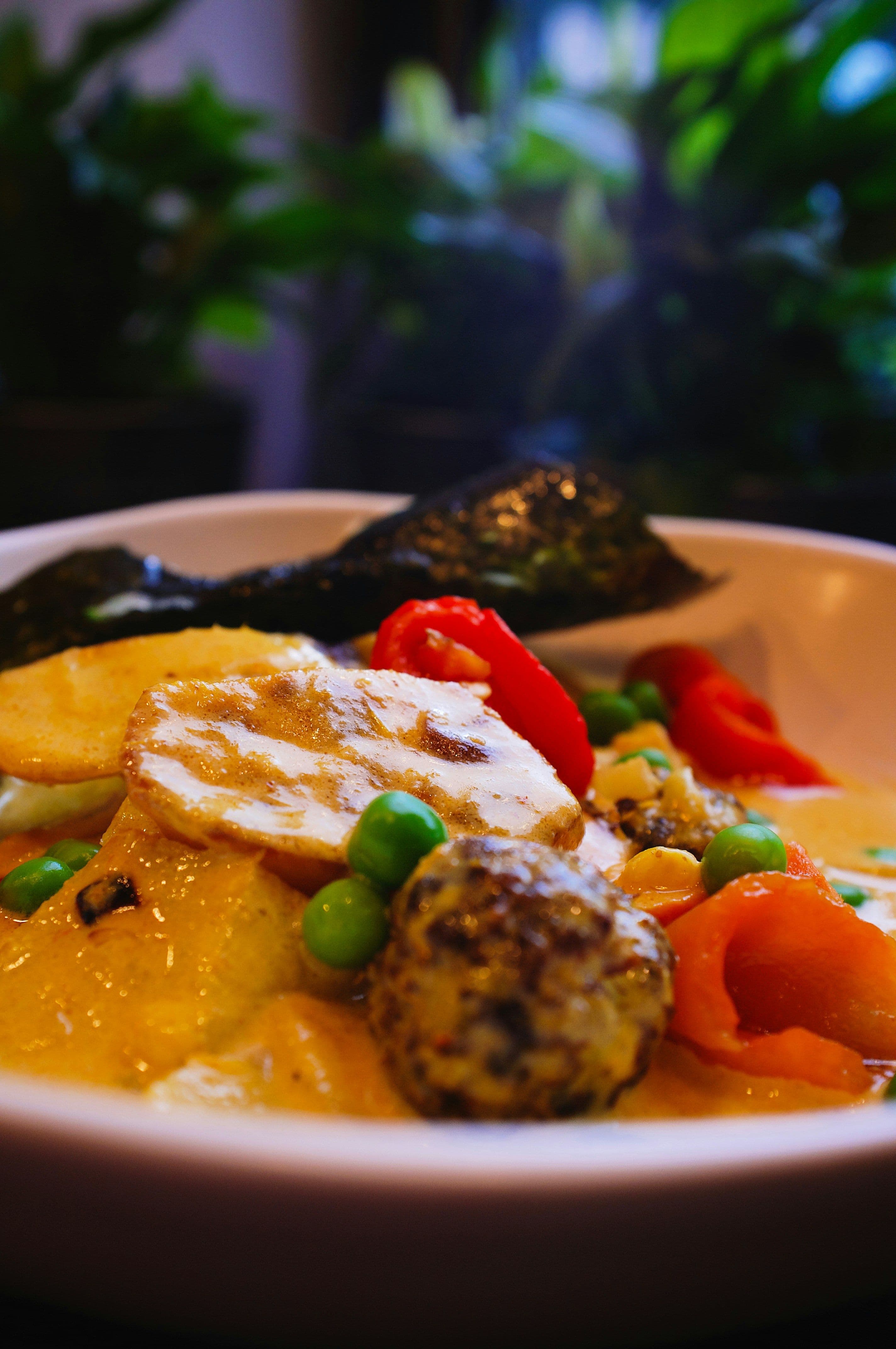 Tofu & Tempeh Green Curry